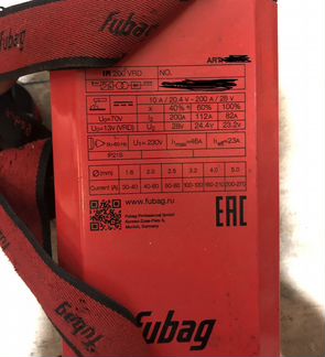 Сварочный инвертор Fubag IR 200 V.R.D