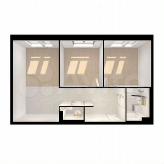 2-к квартира, 59.9 м², 17/22 эт.