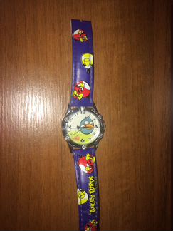 Часы детские Энгри Бёрдс