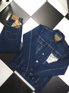 Мужской джинсовый комплект