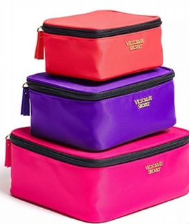 Новый набор косметичек трио Victoria Secret