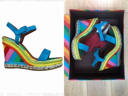 Босоножки Valentino оригинал 36 комплект как новые