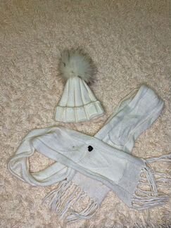 Комплект шапка, шарф