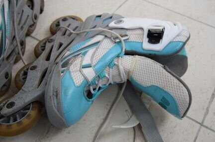 Женские ролики Re:action BW320 с экипировкой