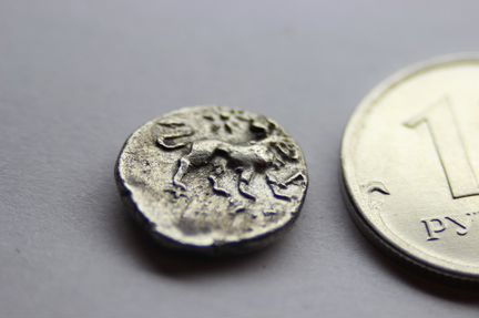 Древняя Греция Аттика, 3 монеты серебро 350-400днэ