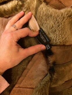 Дубленка легкая 46-48р