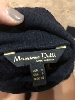 Платье massimo dutti трикотажное