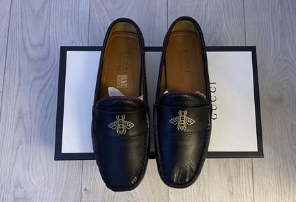 Gucci мокасины мужские