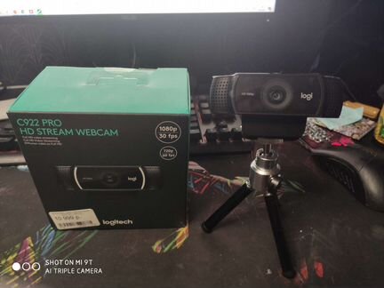 Logitech hd pro webcam c922 pro hd stream webcam