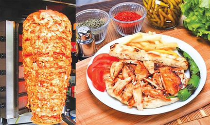 Мясо шаурма, донер, шаверма, мясо для шаурмы