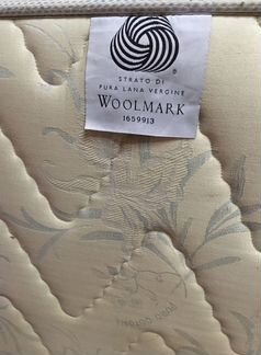 Матрас из натуральной шерсти и кровать IKEA 90х200