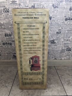 Телефона в стиле ретро (настенный) новый