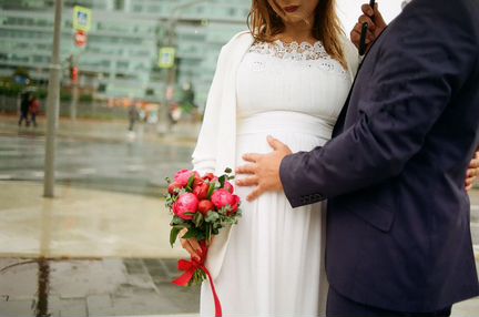 Свадебное платье для беременных