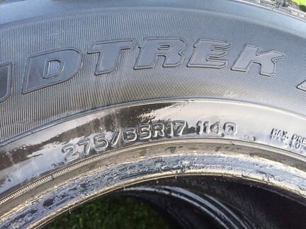 Шины Dunlop 275/65 R17, цена за 4 шт