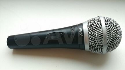 Микрофон Shure PG58 как новый