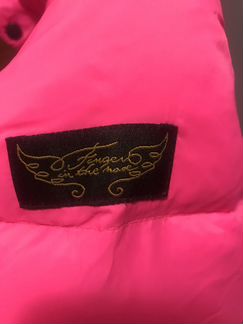 Пуховик 12-13 лет Франция Finger in the nose