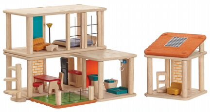Кукольный домик PlanToys с мебелью (7610)