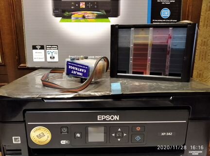 Принтер мфу Epson Exxpression Home XP-342 A4 4 цв
