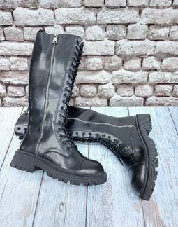 Кожаные зимние сапожки (36-40)