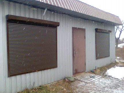 Рольставни, роллеты, роллетные ворота