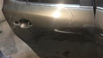 Локальная покраска переходом