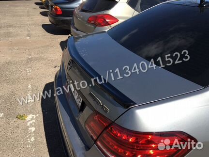 Спойлер Mercedes E-klass (W 212) черный