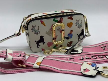 Клатч Marc Jacobs Snapshot белый