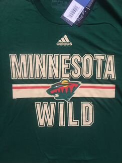 Новая футболка NHL (Adidas) Minnesota Wild (M)