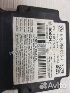 Блок управления airbag Vw Polo 5 HB CGG 2010