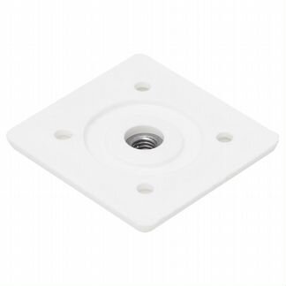 Держатель ноги табурета 10 мм цвет белый