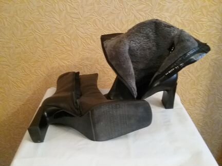 Сапожки фирма peter kaizer женские размер 25,5