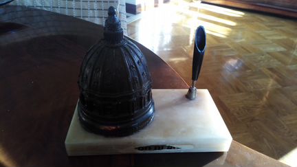 Винтажный письменный набор, статуэтки