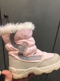 Сапоги детские зимние на девочку 25 размер skandia