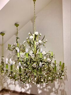 Люстры.Торшеры.Выстав.образцы.Roses chandelier