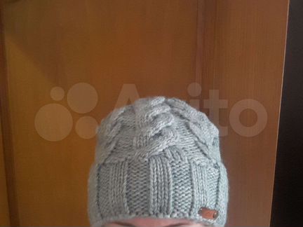 Шапка зимняя шерсть очень теплая