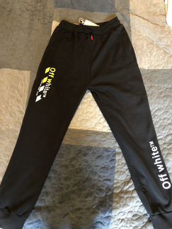 Штаны спортивные флисовые Off White