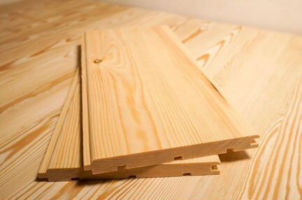 Вагонка штиль из Ангарской сосны 14ммx90х2м Сорт А