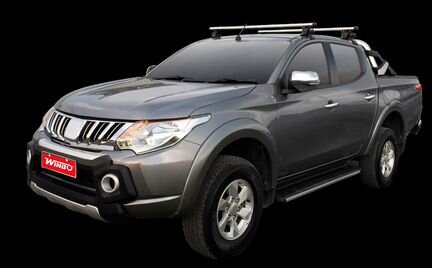 Защита переднего бампера Mitsubishi L200 Митсубиси