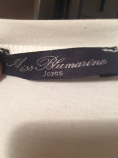 Блузка, топ для девочки, Miss Blumarine Jeans