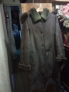 Дубленка натуральная женская 52-54