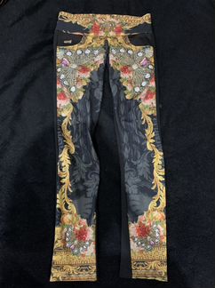 Брюки со стразами