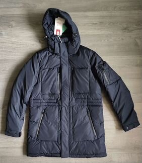 Тёмно-синий мужской пуховик Icebear, 48