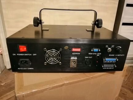 Цветной рисующий лазер Laser RGB 600