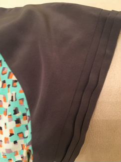 Шёлковая новая блузка бренда Fossil с биркой