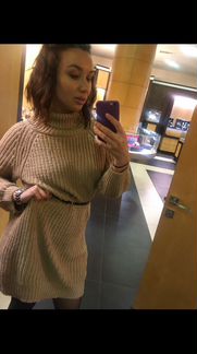 Теплое платье 44-46