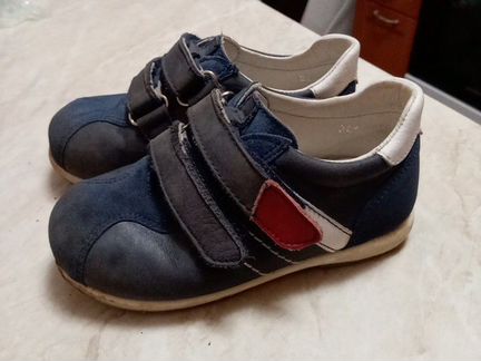 Ботинки кожанные