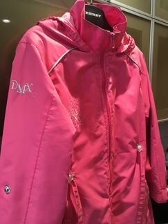 Плащ-ветровка с утеплённой подкладкой для девочки