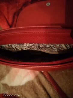 Кожаная женская сумка