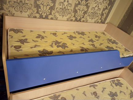 Кровать детская, двухъярусная кровать, кровать-мат