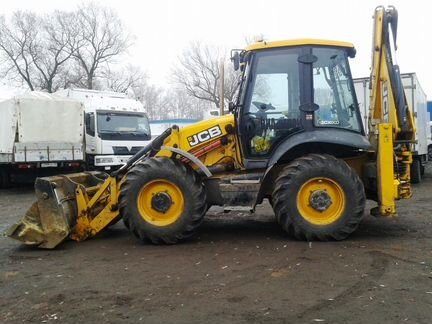 Аренда Экскаватора погрузчика Jcb3 cx super